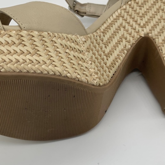 Platform sandal (bone, taupe) - Picture 2 of 4
